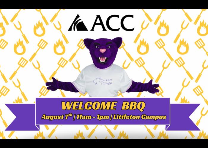 ACC Welcome BBQ  - ACC Puma mascot