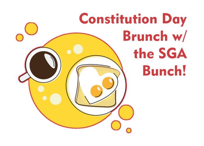 Constitution Day Brunch w/ the SGA Bunch 