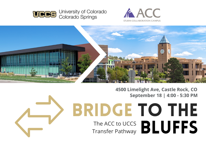Bridge to the Bluffs - ACC Sturm Collaboration Campus picture and UCCS picture