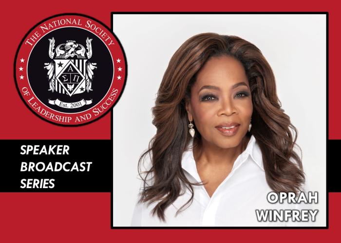 NSLS logo and Oprah Winfrey photo
