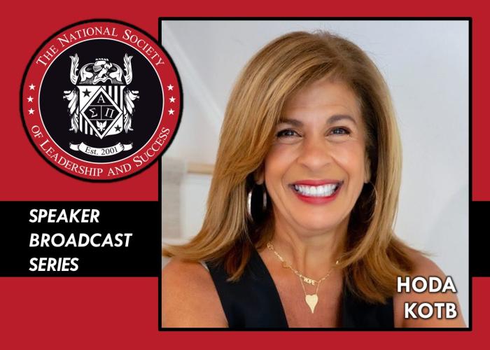 NSLS logo - Hoda Kotb photo - NSLS Speaker Broadcast Series
