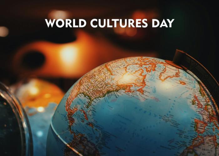 World Cultures Day - 2 globes