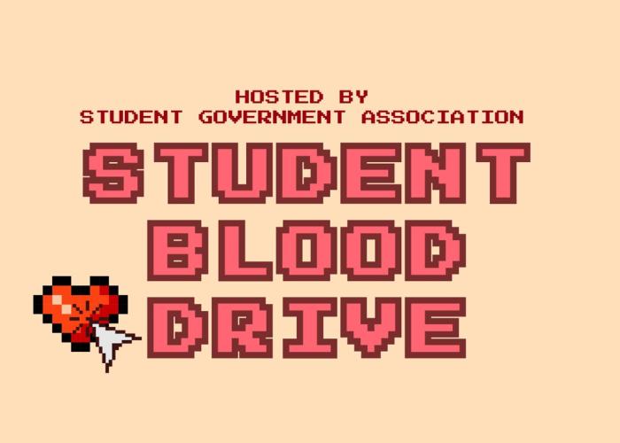 Student Blood Drive graphic