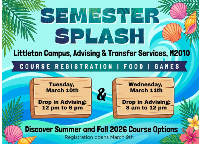 Semester Splash flyer
