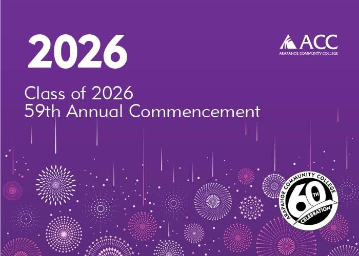 2026 ACC Commencement Ceremony - 60th Anniversary logo