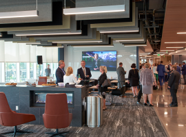 ACC Sturm Collaboration Campus student lounge