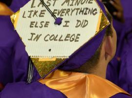 Graduation Cap - Last Minute - Like everything else I did in college