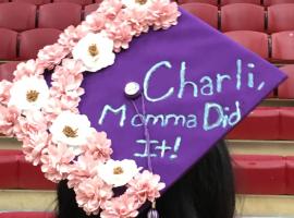 ACC Graduation Cap - Charli, Momma Did It!