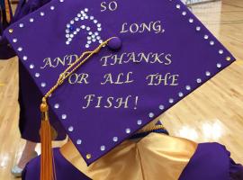 Graduation Cap - So Long, and thanks for all the fish