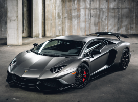Silver sports car ( photo by Carson Neary)