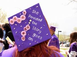 Graduation Cap - She Persisted the story goes on