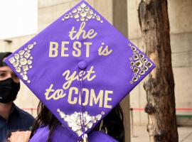 Graduation cap - the best is yet to come
