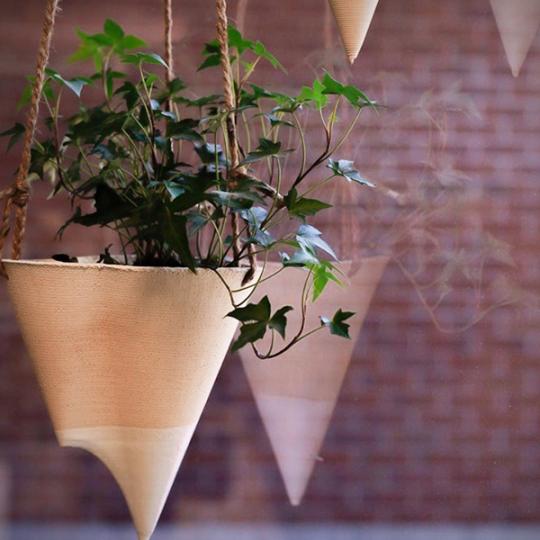 Hanging planter made at ACC HIVE