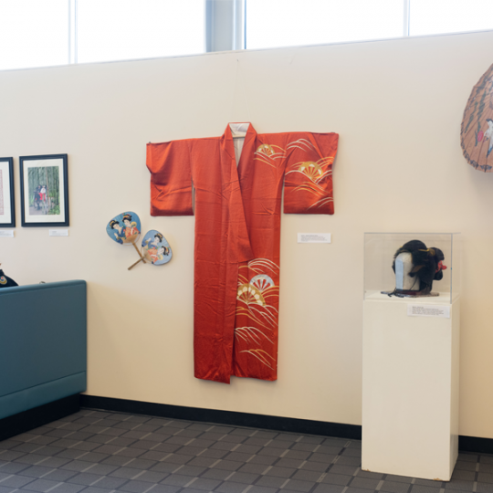Asian American and Pacific Islander Heritage Month display in ACC Library