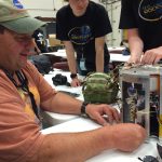 Chris Littlefield working on payload